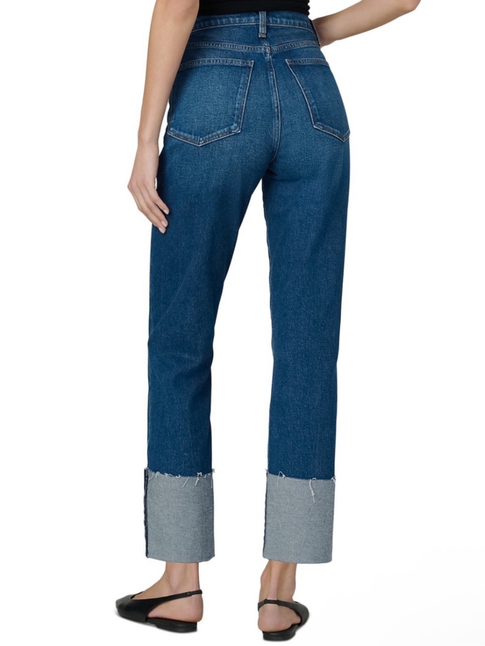 Joe's Jeans The Margot Slim Wide Cuff Jeans in Serendipity - Picture 4 of 8